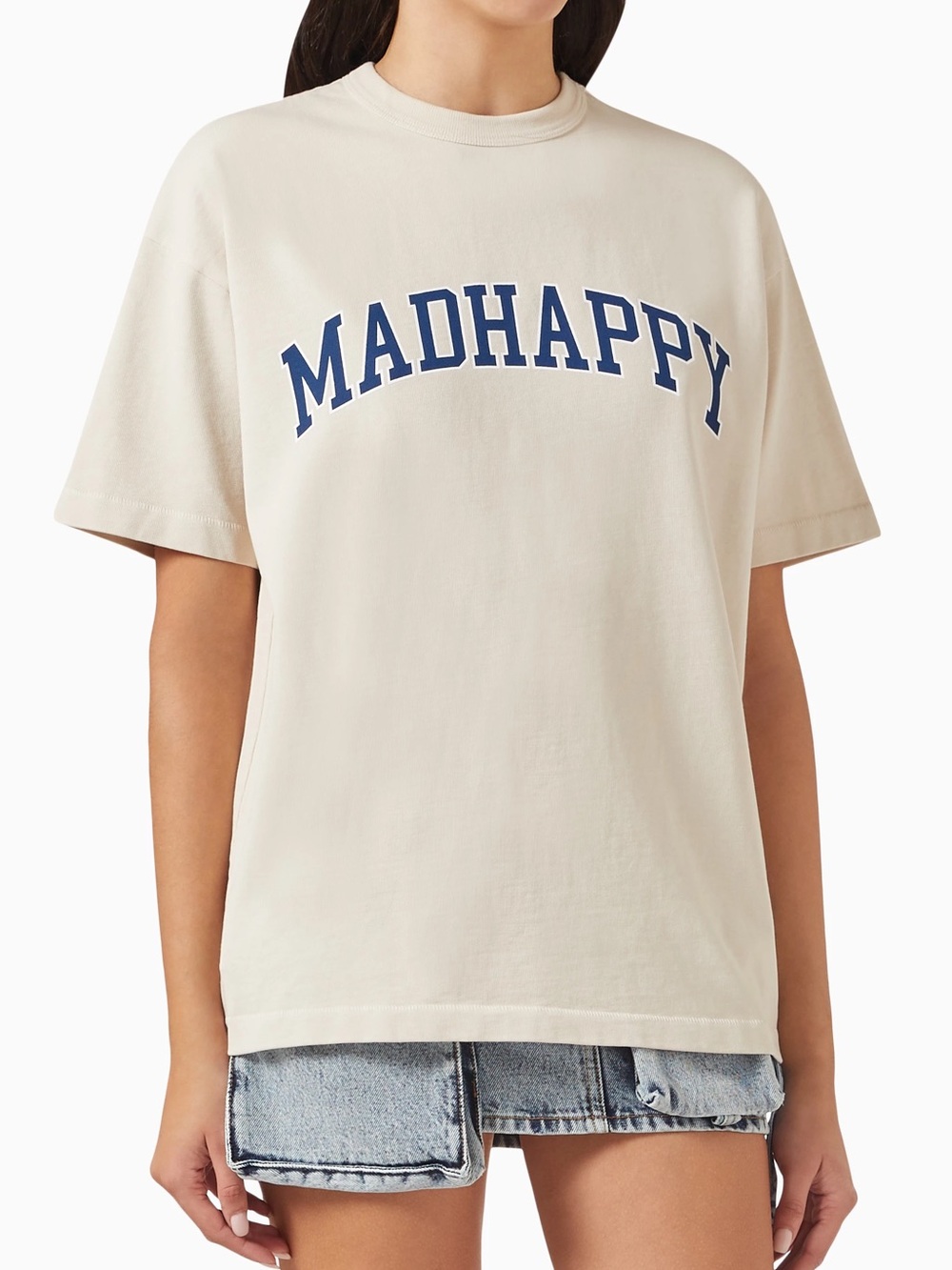 MADHAPPY 100% Cotton Classic Heavyweight Women’s T-shirt XS-S